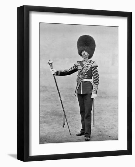 Drum-Major Patrick, 2nd Coldstream Guards, 1895-Gregory & Co-Framed Giclee Print