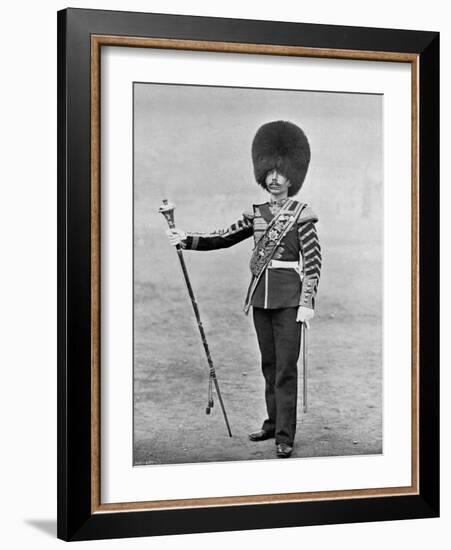 Drum-Major Patrick, 2nd Coldstream Guards, 1895-Gregory & Co-Framed Giclee Print