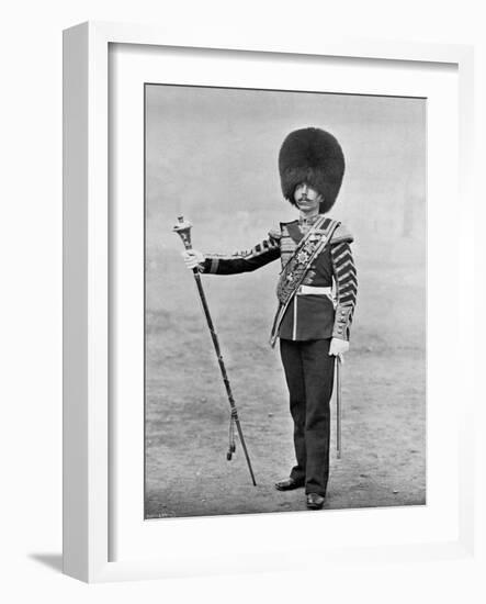 Drum-Major Patrick, 2nd Coldstream Guards, 1895-Gregory & Co-Framed Giclee Print