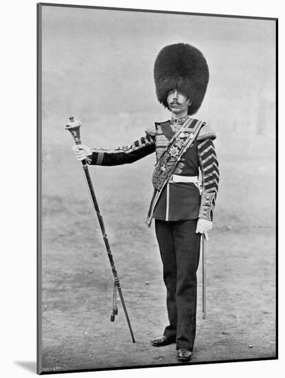 Drum-Major Patrick, 2nd Coldstream Guards, 1895-Gregory & Co-Mounted Giclee Print