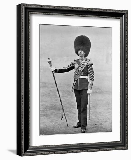 Drum-Major Patrick, 2nd Coldstream Guards, 1895-Gregory & Co-Framed Giclee Print