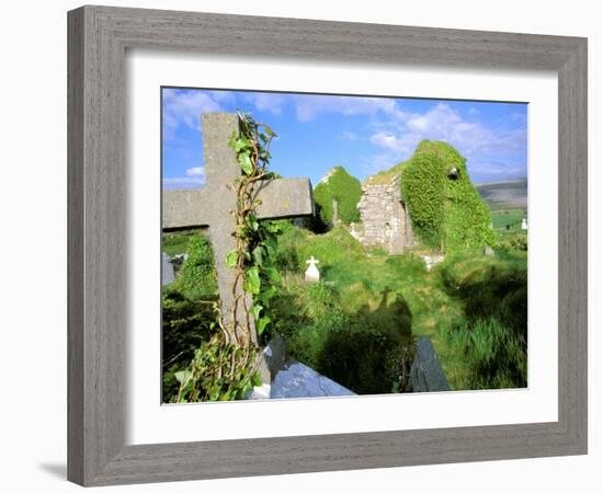 Drumcheehy Church, County Clare, Ballyvaughan, Ireland-Marilyn Parver-Framed Photographic Print