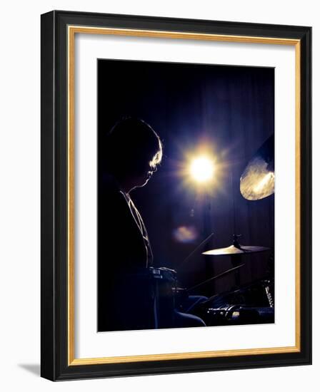 Drumkit-David Ridley-Framed Photographic Print