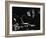 Drummer Alan Jackson Playing at the Stables, Wavendon, Buckinghamshire-Denis Williams-Framed Photographic Print