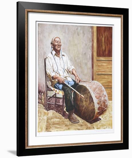 Drummer Man of Tonse-Kenneth M^ Freeman-Framed Limited Edition