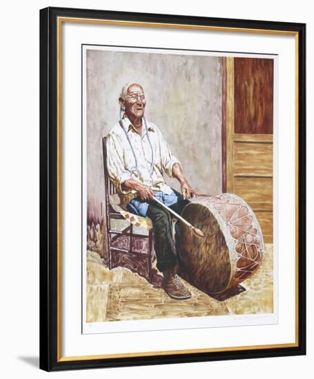 Drummer Man of Tonse-Kenneth M^ Freeman-Framed Limited Edition