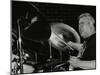 Drummer Martin Drew Playing at the Fairway, Welwyn Garden City, Hertfordshire, 15 February 1998-Denis Williams-Mounted Photographic Print