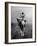 Drummer of Royal Horse Guards Playing Silver Drums Given Regiment by George III in 1805-Cornell Capa-Framed Photographic Print