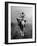 Drummer of Royal Horse Guards Playing Silver Drums Given Regiment by George III in 1805-Cornell Capa-Framed Photographic Print