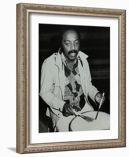 Drummer Roy Haynes at the Capital Radio Jazz Festival, London, 1980-Denis Williams-Framed Photographic Print