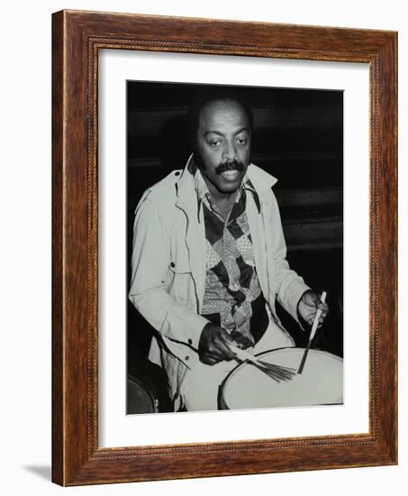 Drummer Roy Haynes at the Capital Radio Jazz Festival, London, 1980-Denis Williams-Framed Photographic Print