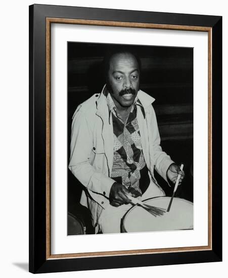 Drummer Roy Haynes at the Capital Radio Jazz Festival, London, 1980-Denis Williams-Framed Photographic Print