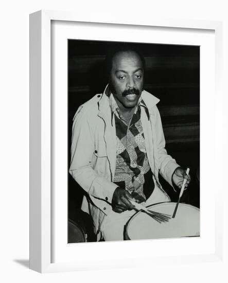 Drummer Roy Haynes at the Capital Radio Jazz Festival, London, 1980-Denis Williams-Framed Photographic Print