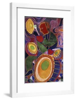 Drummer-Gil Mayers-Framed Giclee Print