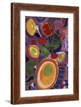 Drummer-Gil Mayers-Framed Giclee Print