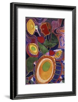 Drummer-Gil Mayers-Framed Giclee Print