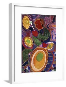 Drummer-Gil Mayers-Framed Giclee Print