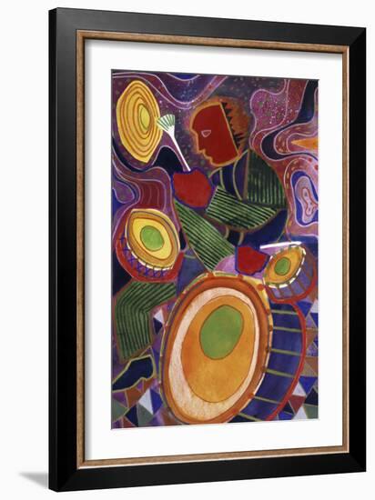 Drummer-Gil Mayers-Framed Giclee Print