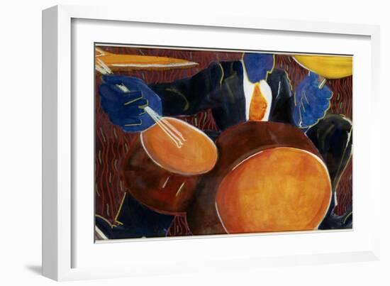 Drummer-Gil Mayers-Framed Giclee Print