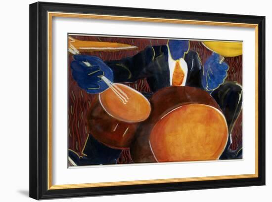 Drummer-Gil Mayers-Framed Giclee Print