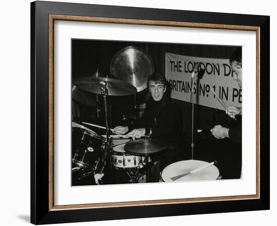 Drummers Kenny Clare Les Demerle, London 1979-Denis Williams-Framed Photographic Print