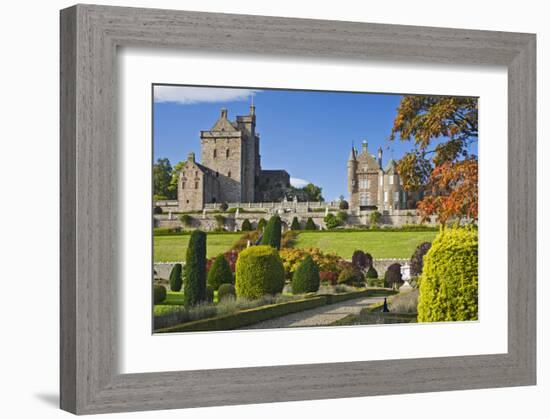 Drummond Castle, Perthshire, Scotland, Great Britain-null-Framed Art Print