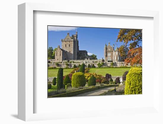 Drummond Castle, Perthshire, Scotland, Great Britain-null-Framed Art Print