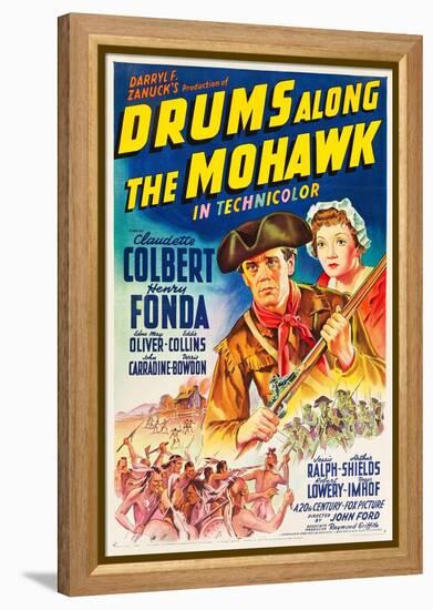 Drums Along the Mohawk, 1939, Directed by John Ford-null-Framed Premier Image Canvas