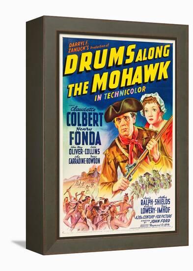 Drums Along the Mohawk, 1939, Directed by John Ford-null-Framed Premier Image Canvas