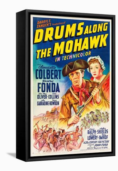 Drums Along the Mohawk, 1939, Directed by John Ford-null-Framed Premier Image Canvas