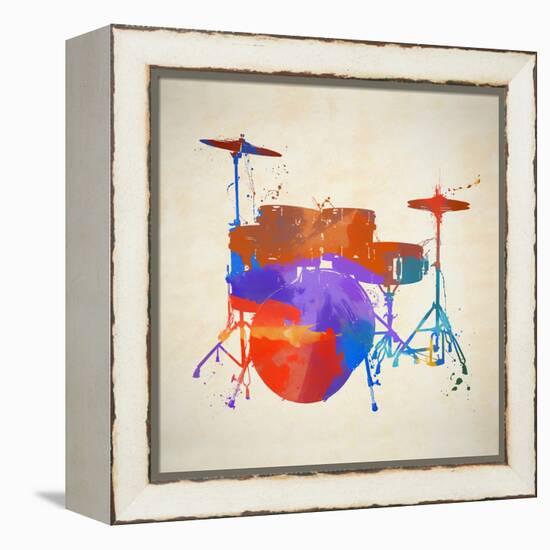 Drums-Dan Sproul-Framed Stretched Canvas