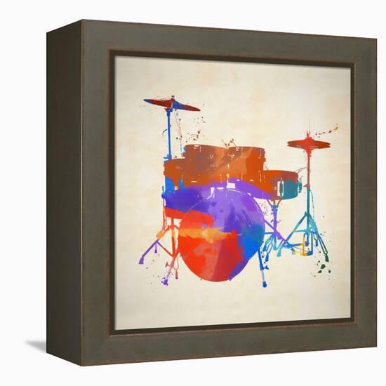 Drums-Dan Sproul-Framed Stretched Canvas