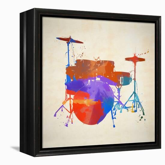 Drums-Dan Sproul-Framed Stretched Canvas