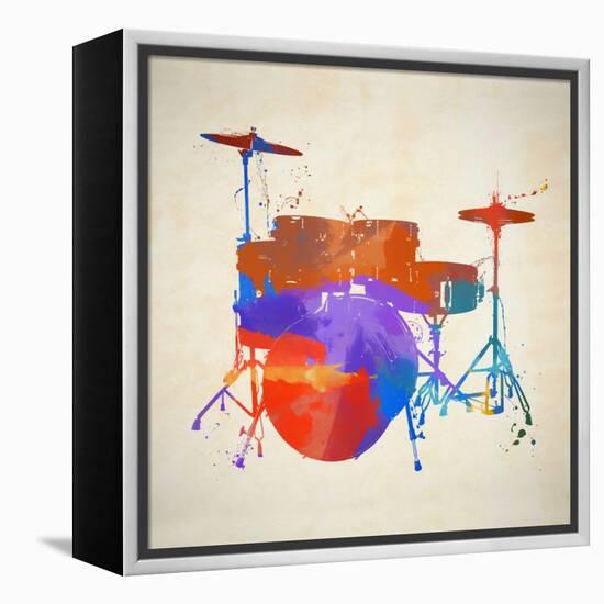 Drums-Dan Sproul-Framed Stretched Canvas