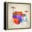 Drums-Dan Sproul-Framed Stretched Canvas