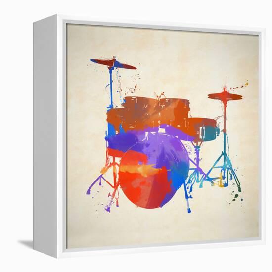 Drums-Dan Sproul-Framed Stretched Canvas