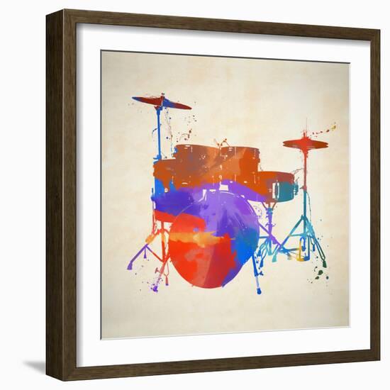 Drums-Dan Sproul-Framed Premium Giclee Print