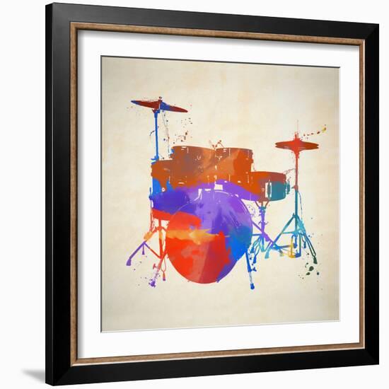 Drums-Dan Sproul-Framed Premium Giclee Print