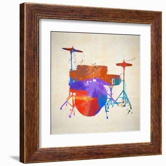 Drums-Dan Sproul-Framed Art Print