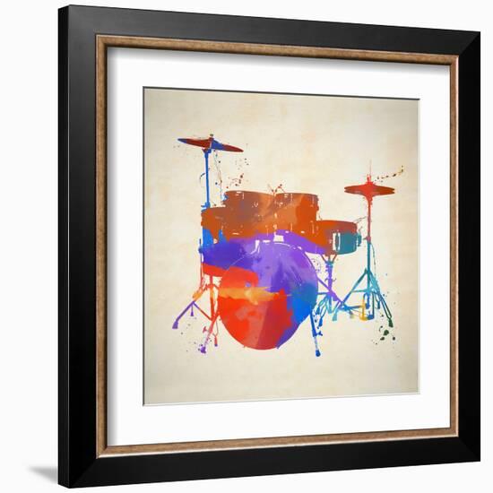 Drums-Dan Sproul-Framed Art Print