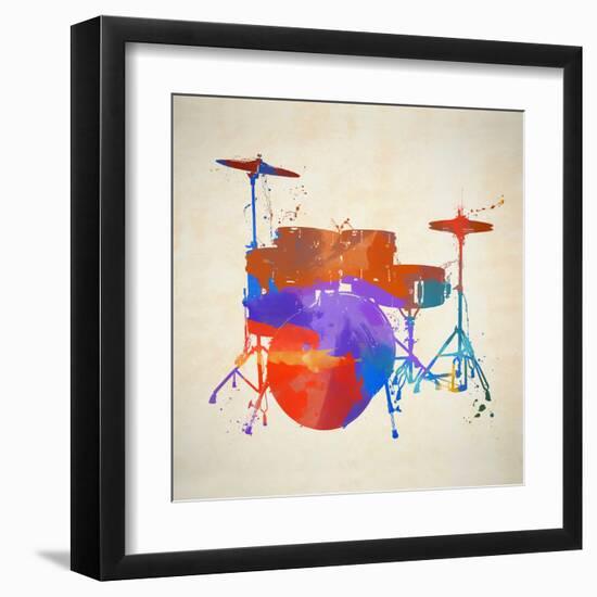 Drums-Dan Sproul-Framed Art Print