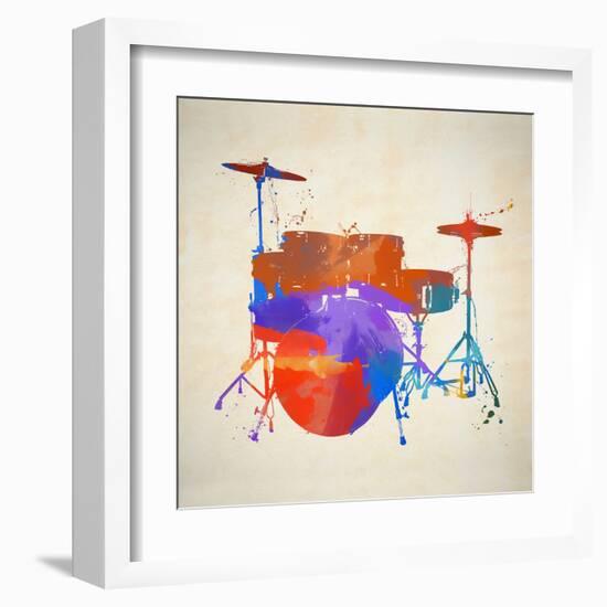 Drums-Dan Sproul-Framed Art Print