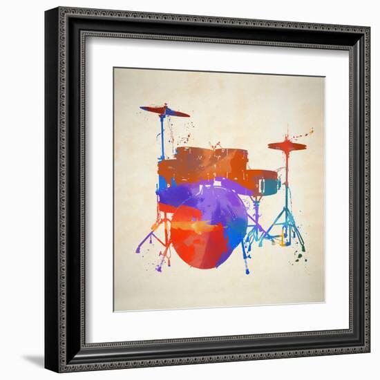 Drums-Dan Sproul-Framed Art Print