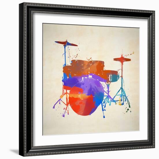 Drums-Dan Sproul-Framed Art Print