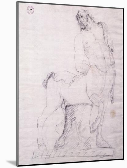 Drunk Centaur-Antonio Canova-Mounted Giclee Print