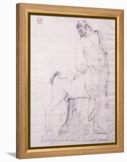 Drunk Centaur-Antonio Canova-Framed Premier Image Canvas