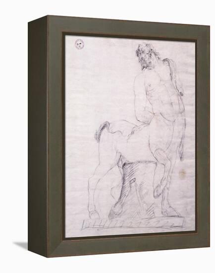 Drunk Centaur-Antonio Canova-Framed Premier Image Canvas