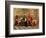 Drunk Warrior and Court Jester, Italian Painting of 19th Century-Casimiro Tomba-Framed Giclee Print