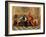 Drunk Warrior and Court Jester, Italian Painting of 19th Century-Casimiro Tomba-Framed Giclee Print