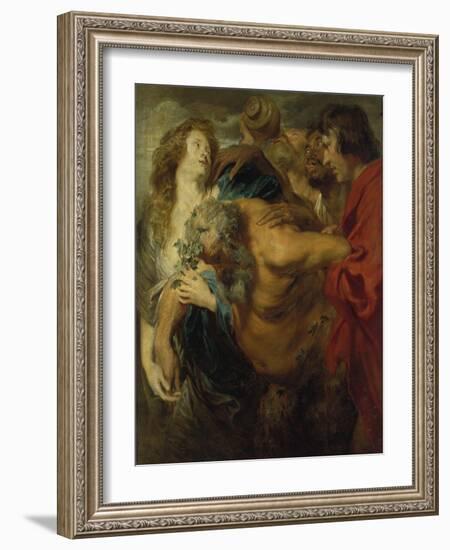 Drunken Silen, C. 1620-Sir Anthony Van Dyck-Framed Giclee Print